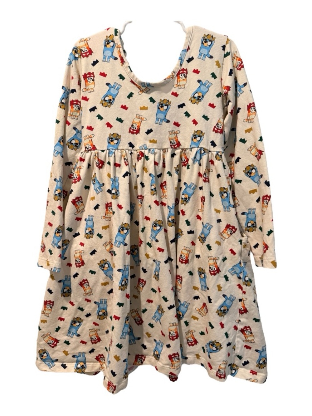 Hanna Andersson Bluey Holiday Dress 6-7